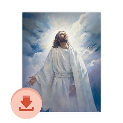Advocate With The Father - Digital Download Art digital download, lds art, jesus art