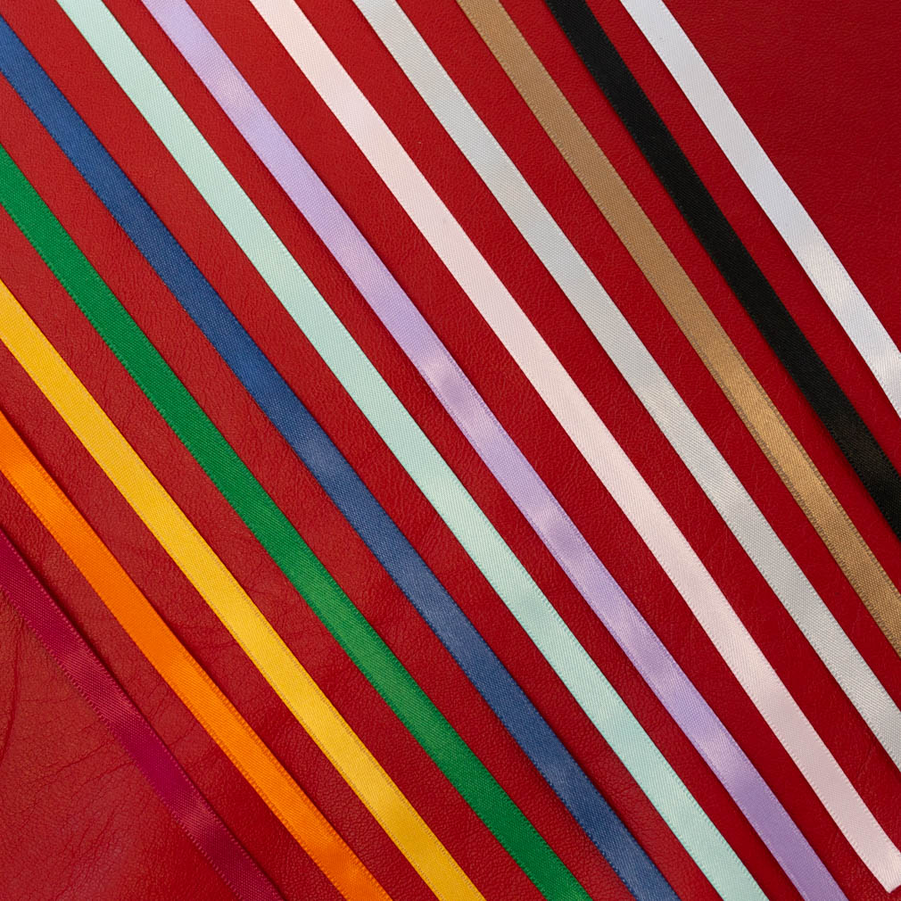 Hand-Bound Genuine Leather Quad - Cherry Red - LDP-HB-RQ-CHR