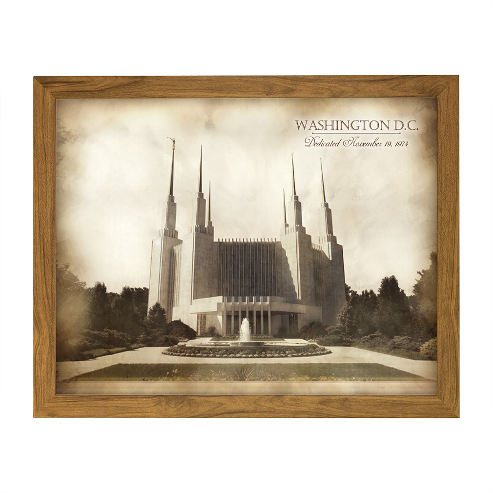 Washington D.C. Temple - Vintage - LDP-VTA-WDC