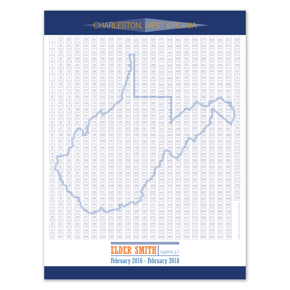 Borders Missionary Countdown Calendar 