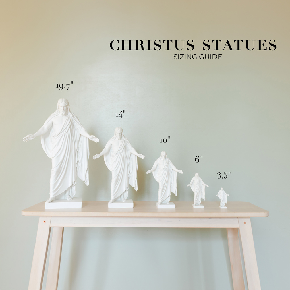 Christus Statue - Extra Small  (3.5in) - LDP-STT-CHR-XS