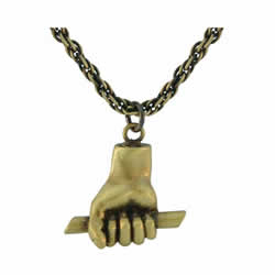 Hold to the Rod Necklace - Gold 