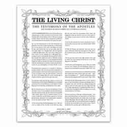 Leaf Outline Living Christ leaf outline, leaf, black, gold, charcoal, the living christ, living christ, home decor, family posters