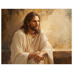 Holy One of Israel - Framed/Unframed Wall Art lds art, jesus lds art, framed lds art, lds artwork, lds wall art, jesus christ lds art