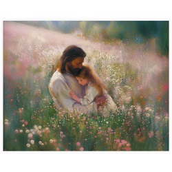 I Feel My Saviors Love - Framed/Unframed Wall Art lds art, jesus lds art, framed lds art, lds artwork, lds wall art, jesus christ lds art