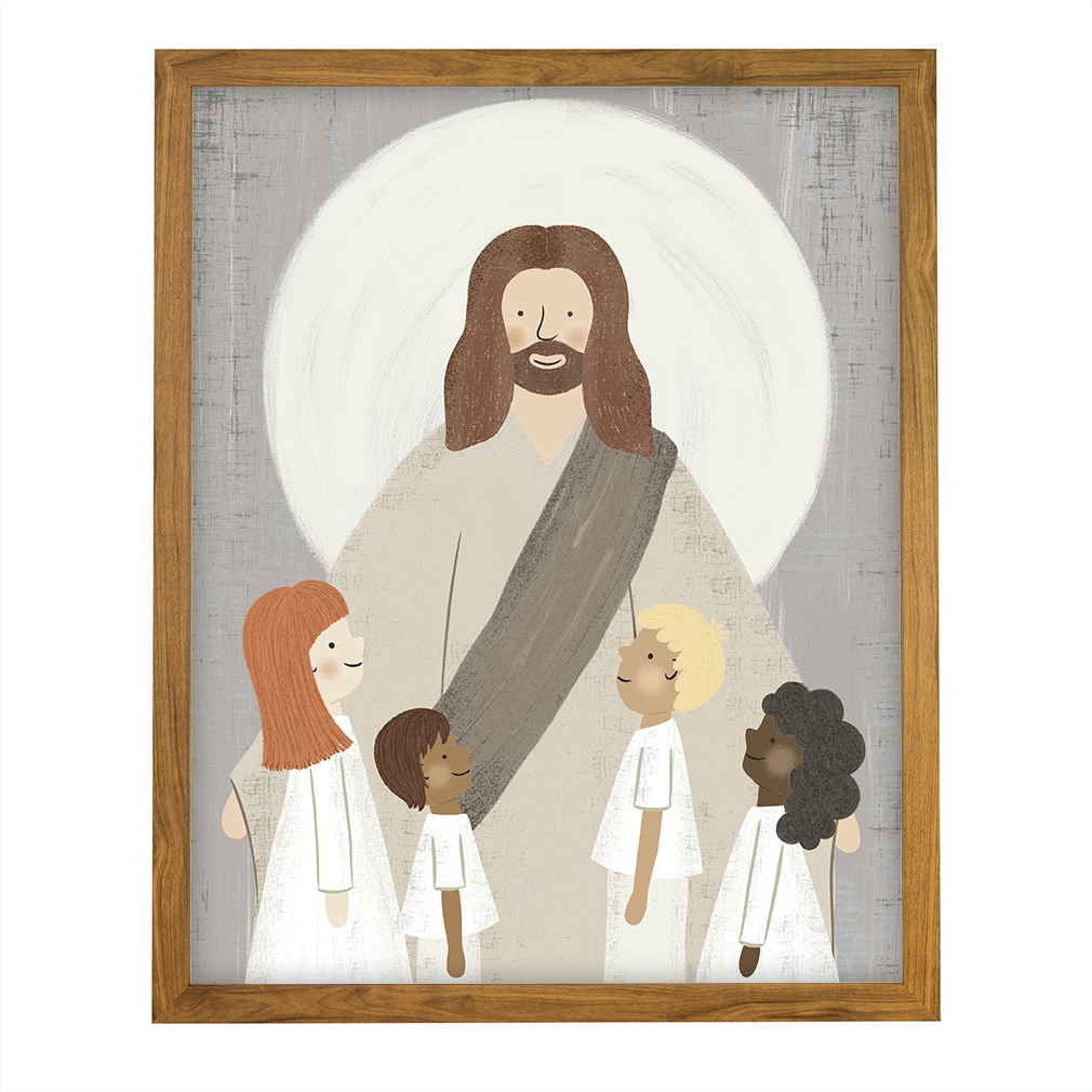 Jesus, Our Friend - Framed/Unframed Wall Art - LDP-ART-DA-JOF