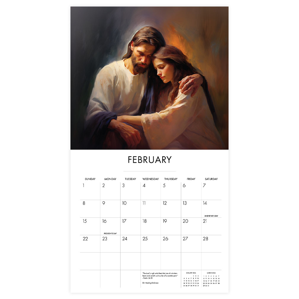 Abide With Me 2026 Calendar - LDP-CAL-AWM