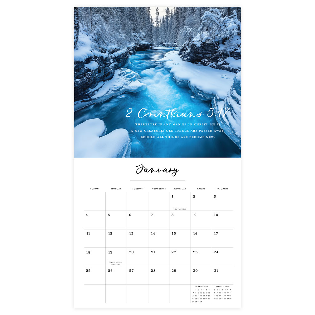 For the Beauty of the Earth 2026 Calendar - LDP-CAL-FBE