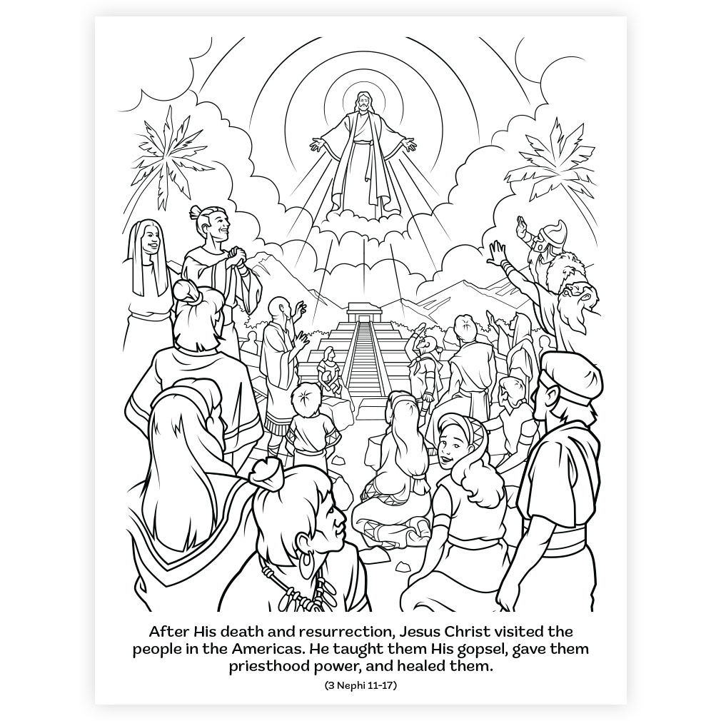 Book of Mormon Coloring &amp; Activity Book - LDP-CB-BOM