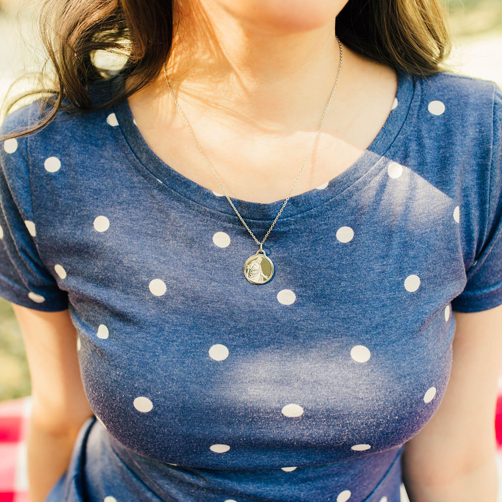 Christus Necklace - Side - LDP-CPN-CHRIST2