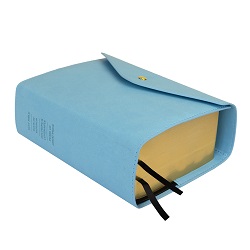 Quad Button Snap Slip Cover - Light Blue button snap, blue lds scriptures, lds scriptures, blue lds scripture, blue quad, color quad scriptures, blue quad scriptures, scripture cover, lds scripture cover, slip cover, scripture slip cover