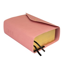 Quad Button Snap Slip Cover - Pink button snap, pink lds scriptures, lds scriptures, pink lds scripture, pink quad, color quad scriptures, pink quad scriptures, scripture cover, lds scripture cover, slip cover, scripture slip cover