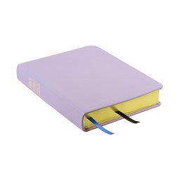 Hand-Bound Genuine Leather Triple - Lavender purple lds scriptures, custom lds scriptures, purple lds scripture, purple triple combination,color triple combination scriptures,purple triple combination scriptures