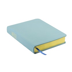 Hand-Bound Genuine Leather Triple - Sky Blue blue lds scriptures, custom lds scriptures, blue lds scripture, blue triple combination,color triple combination scriptures,blue triple combination scriptures