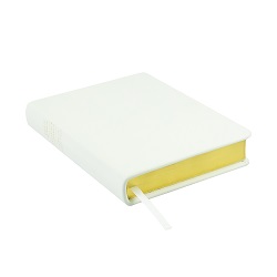 Hand-Bound Genuine Leather Triple - White white lds scriptures, custom lds scriptures, white lds scripture, white triple combination, color triple combination scriptures,white triple combination scriptures