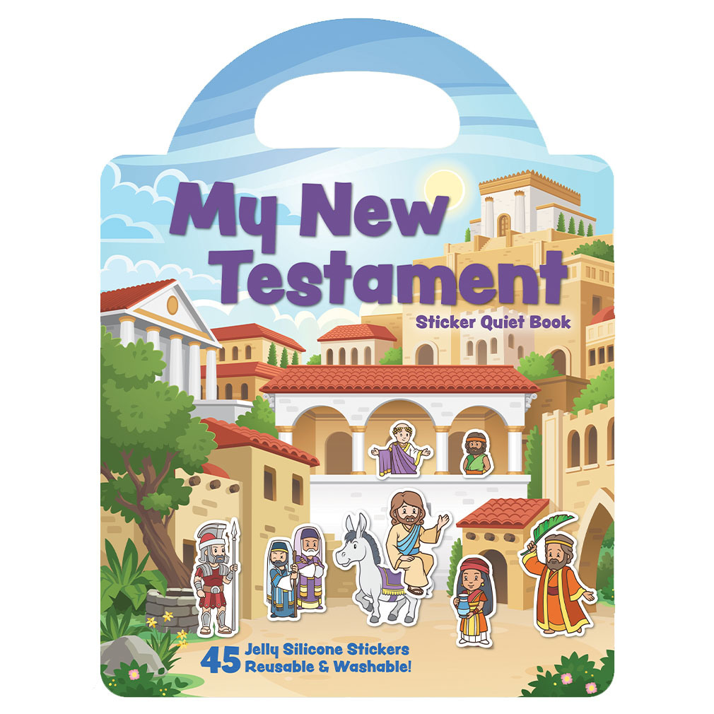 New Testament Jelly Sticker Quiet Book - LDP-JQB-NT