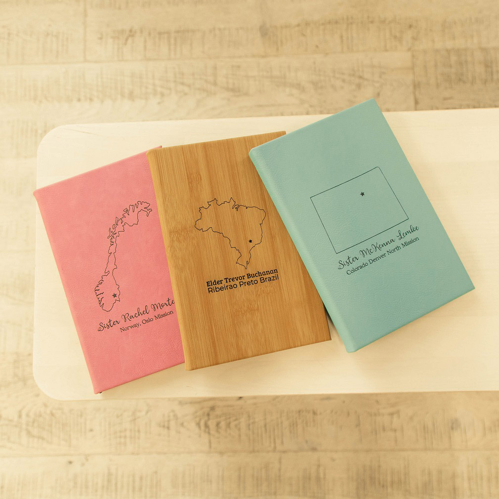 Personalized Mission Journal - 8 Colors - LDP-JRN-MISSION