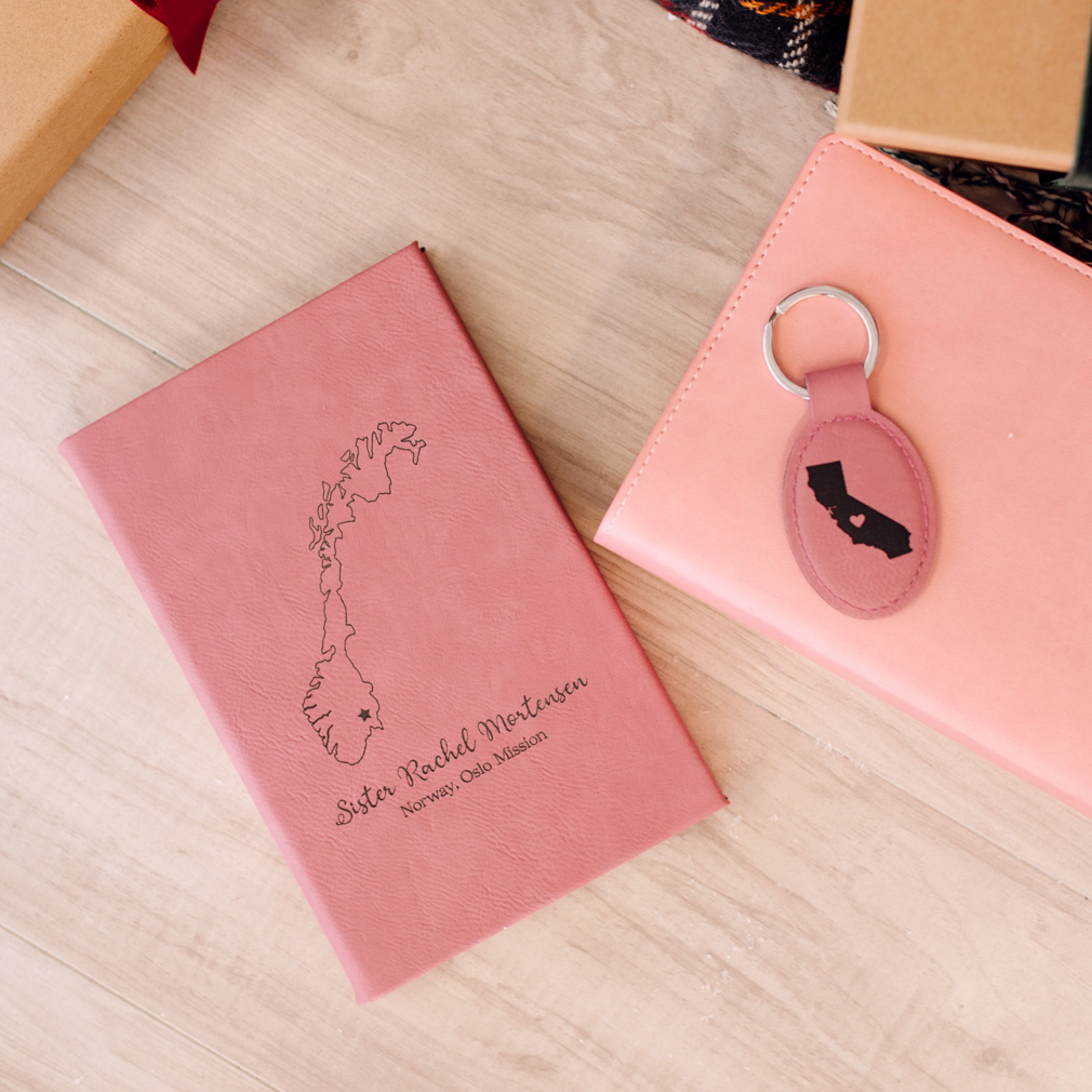 Personalized Mission Journal - 8 Colors - LDP-JRN-MISSION