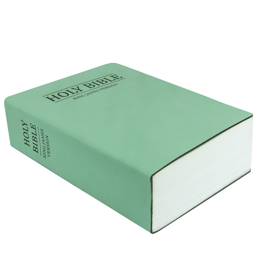 Leatherette Bible - Teal - LDP-LSC-B-B-TEAL