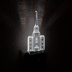 Brigham City Temple Night Light bountiful temple, bountiful temple decor, lds night lights, lds night light, bountiful temple desk light