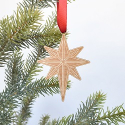 Christmas Star Ornament 