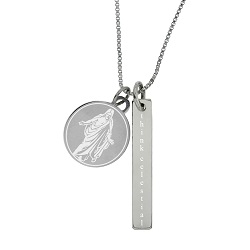 Think Celestial Charm Necklace charm necklace, lds necklace, gold charm necklace, engraved necklace, think celestial, think celestial necklace, lds jewelry
