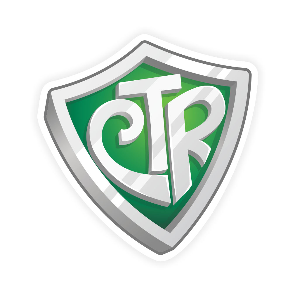 CTR Shield Vinyl Sticker - LDP-VS-CTR