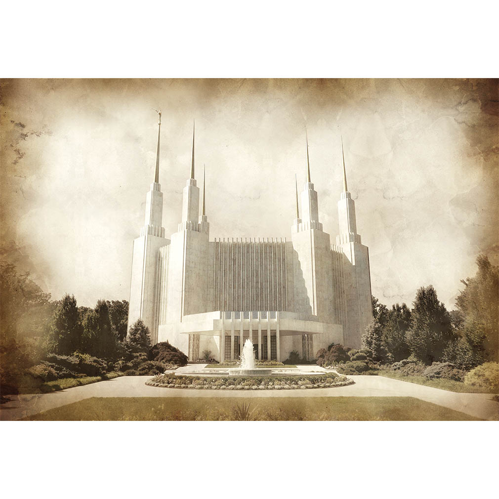 Washington D.C. Temple - Vintage - LDP-VTA-WDC