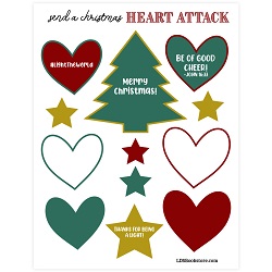 Christmas Heart Attack Kit - Digital Download light the world kit, christmas heart attack, christmas heart attack kit, christmas heart attack door kit