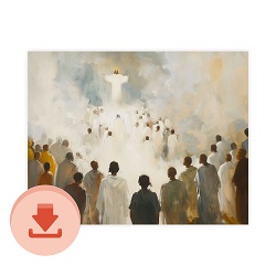 Let Zion in Her Beauty Rise - Digital Download Art digital download, printable art, lds art, jesus art