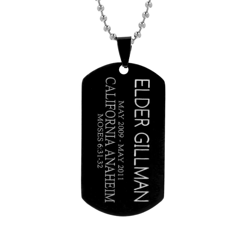 Missionary Name Tag Necklace missionary dog tag, lds dog tag, lds mission necklace, mormon mission necklace, mission name tag jewelry, missionary name tag, mission name tag, mission name tag necklace, mission necklace, missionary necklace, missionary dog tag necklace, mission dog tag necklace