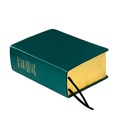 Pre-Made Hand-Bound Genuine Leather Quad - Dark Jade jade green lds scriptures, green scriptures, green quad, green lds quad