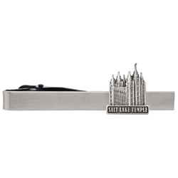 Salt Lake Temple Tie Bar - Silver 