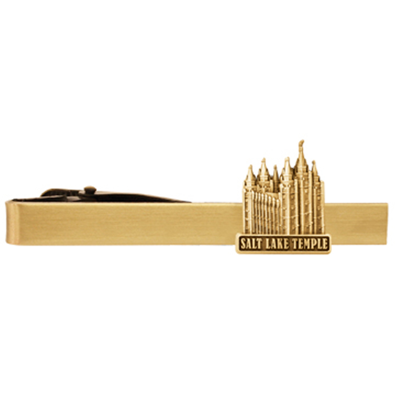 Salt Lake Temple Tie Bar - Gold - RM-TCL262