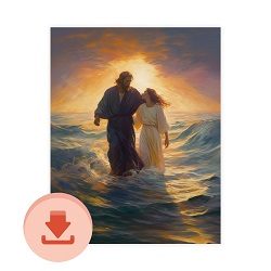 The Elements Sweetly Rest - Digital Download Art digital download, printable art, lds art, jesus art