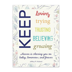 Keep Trying - Digital Download lds visiting teaching method, lds visiting teaching handout, lds relief society message handout
